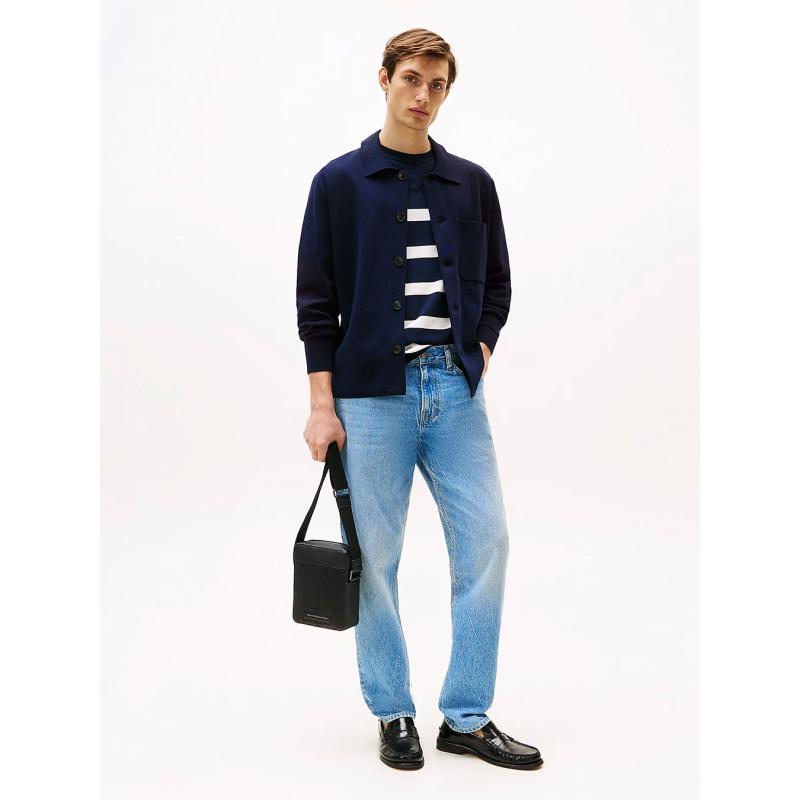 TH Monogram Pebble Grain Reporter Bag - AM0AM13210 - TOMMY HILFIGER
