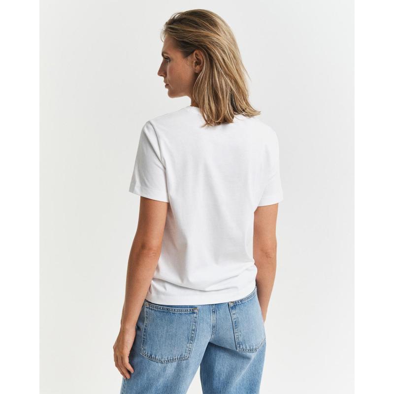 Graphic T-Shirt - 3GW4200590 - GANT