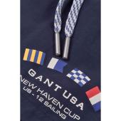 FLAG PRINT SWIM SHORTS MARINE - 3G922516016 - GANT