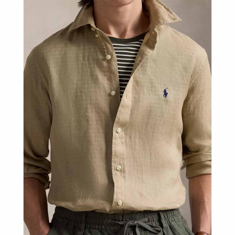 Lightweight Linen Shirt - 710966294016 - POLO RALPH LAUREN