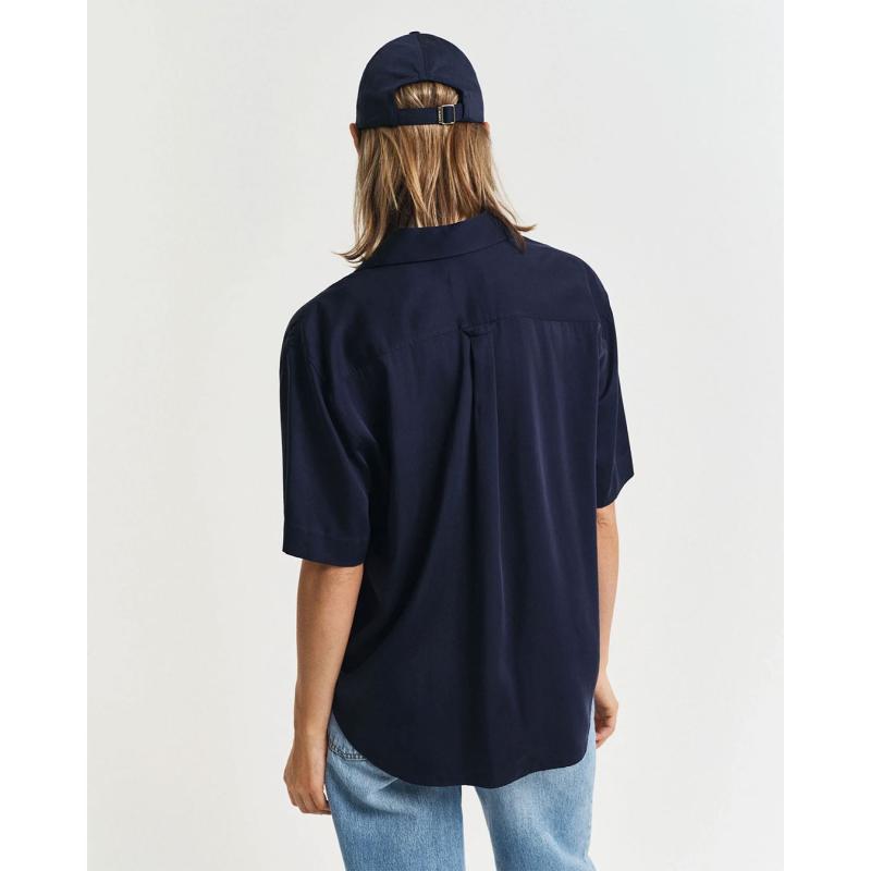 Short-Sleeve Shirt In Relaxed Fit - 3GW4300484 - GANT