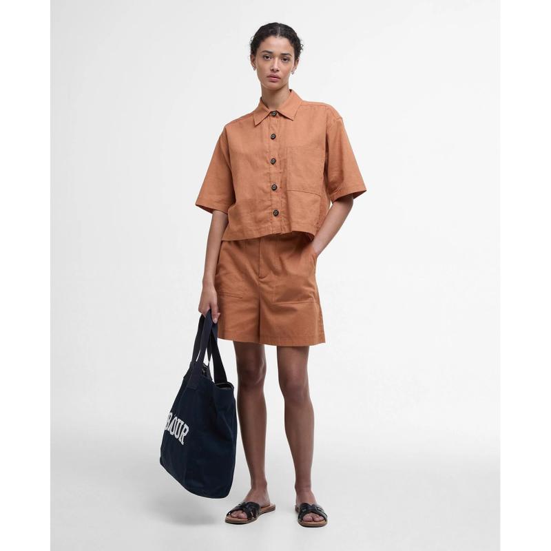 Cary Boxy Short-Sleeved Shirt - LSH1675 - BARBOUR