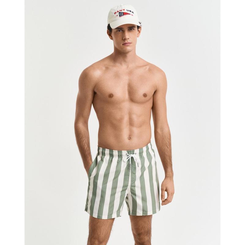 Block Stripe Swim Shorts - 3G922516006 - GANT