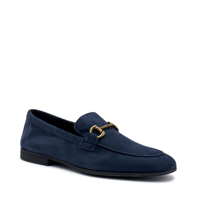 Suede loafers with clasp detail - 34D6 - FRAU