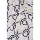 Rope Print Cotton Shirt - 3GW4300460 - GANT