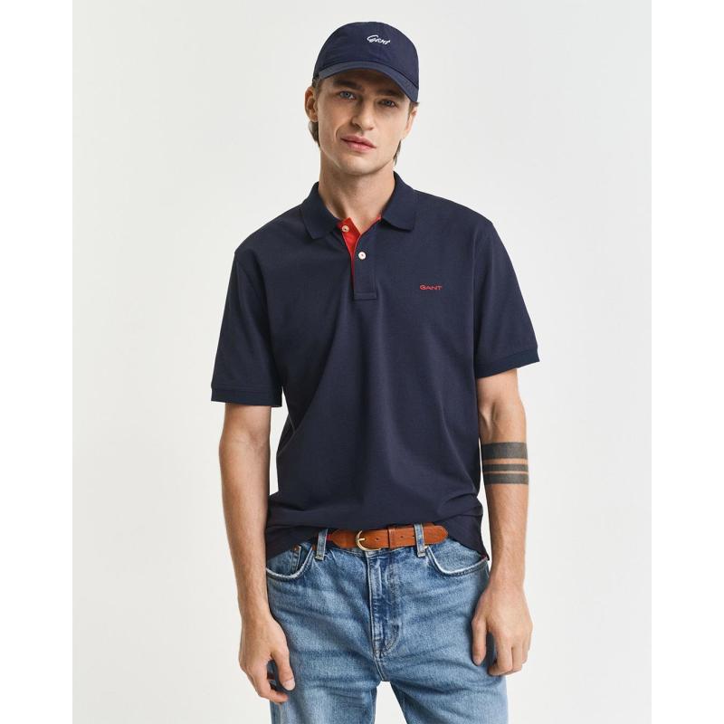Contrast Piqué Polo Shirt - 9@3G2062026 - GANT