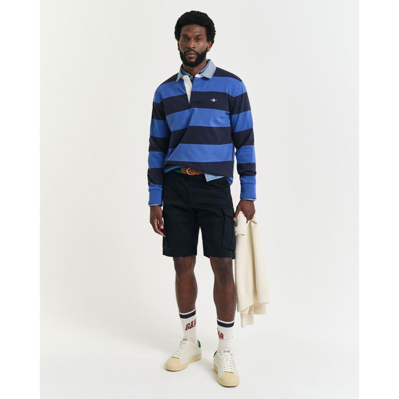 Relaxed Fit Twill Cargo Shorts - 9@3G205069 - GANT