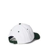 White cotton cap with Wimbledon logo - 710970540001 - POLO RALPH LAUREN