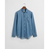Men's Indigo Denim Shirt - 9@3G3000400 - GANT