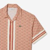 Straight Cut Monogram Shirt - 3CH9094 - LACOSTE