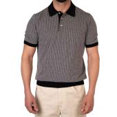 JACQUARD KNIT POLO - 43186/20736 - GRAN SASSO