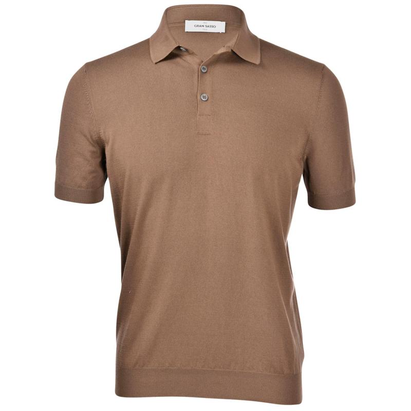 KNITTED POLO FRESH COTTON - 57119/20615 - GRAN SASSO