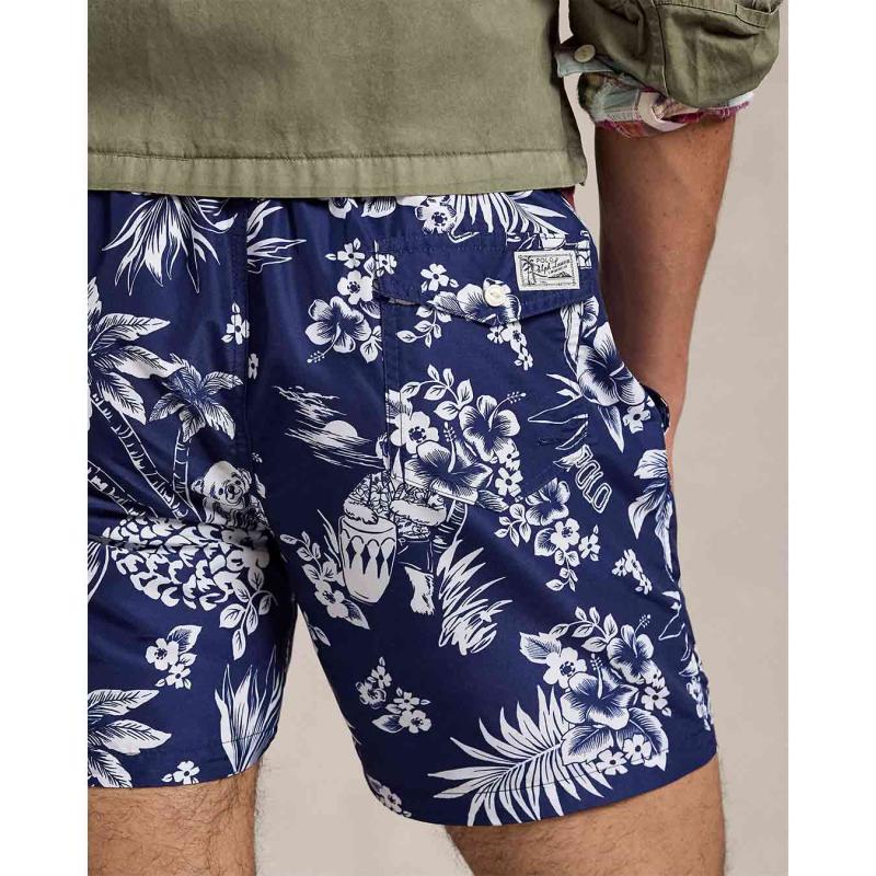 5.75-Inch Traveler Polo Bear Swim Trunk - 710963323002 - POLO RALPH LAUREN