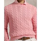 Cable-Knit Mineral-Dyed Cotton Sweater - 710965867004 - POLO RALPH LAUREN