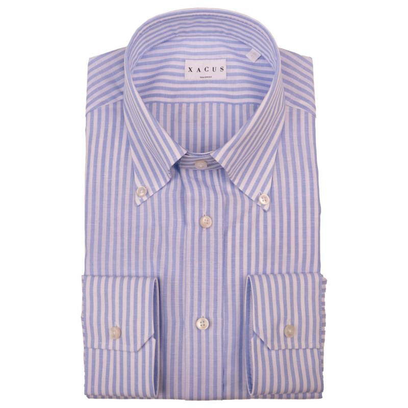 B.D. Stripe Linen Shirt - 528ML/81214 - XACUS