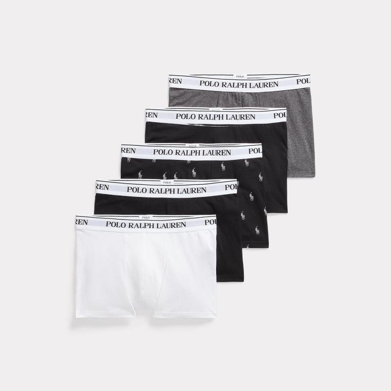 Classic Stretch Cotton Trunk 5-Pack - 714864292017 - POLO RALPH LAUREN