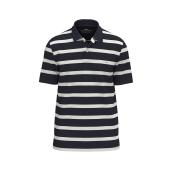 Polo shirt made of cotton with stripes - 1503  1705 - FYNCH HATTON