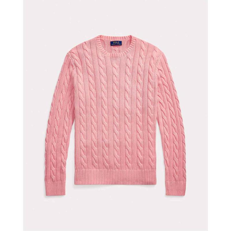 Cable-Knit Mineral-Dyed Cotton Sweater - 710965867004 - POLO RALPH LAUREN