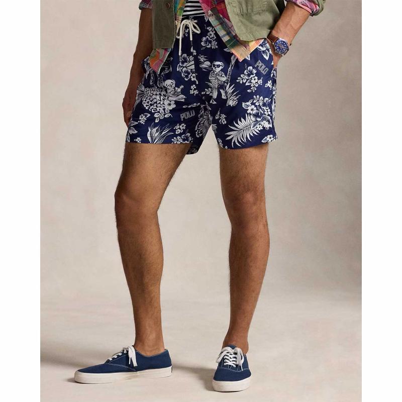 5.75-Inch Traveler Polo Bear Swim Trunk - 710963323002 - POLO RALPH LAUREN