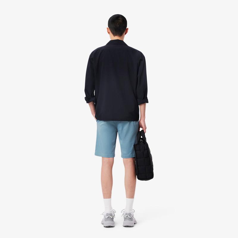 Men's Slim Fit Stretch Cotton Shorts - 3FH3347 - LACOSTE