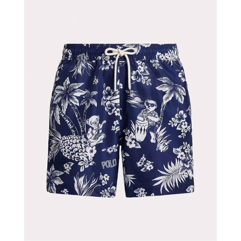 5.75-Inch Traveler Polo Bear Swim Trunk - 710963323002 - POLO RALPH LAUREN