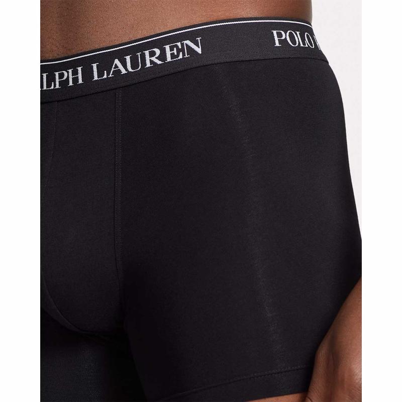 Stretch Cotton Boxer Brief 3-Pack - 9@714835885002 - POLO RALPH LAUREN