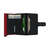 MINIWALLET MATTE - MM – BLACKRED - SECRID