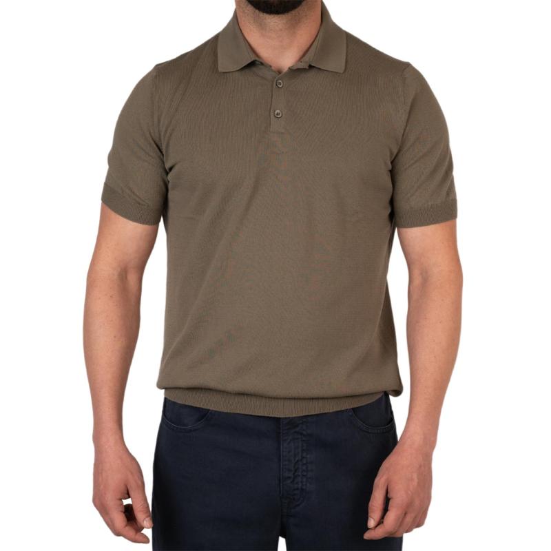 KNITTED POLO FRESH COTTON - 57119/20615 - GRAN SASSO