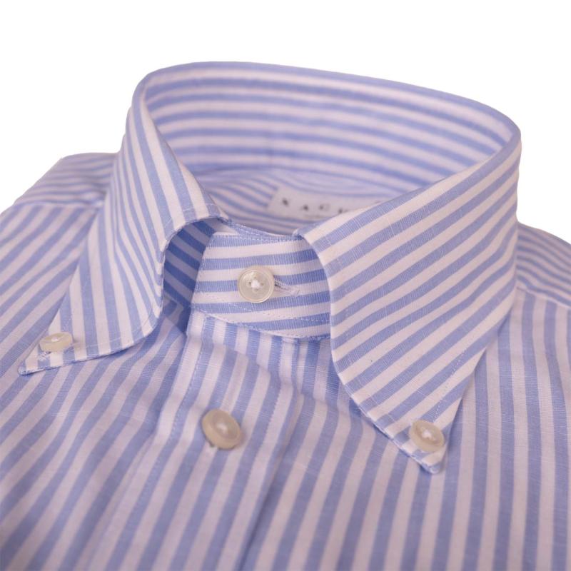 B.D. Stripe Linen Shirt - 528ML/81214 - XACUS