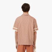 Straight Cut Monogram Shirt - 3CH9094 - LACOSTE