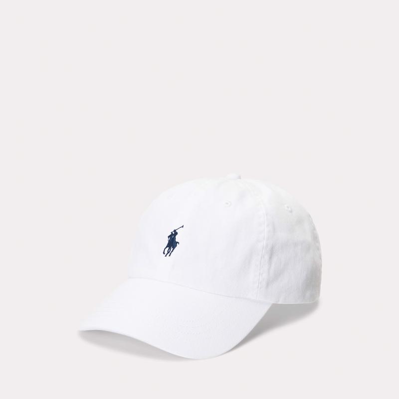 The Iconic Cotton Chino Ball Cap - 211912843018 - POLO RALPH LAUREN