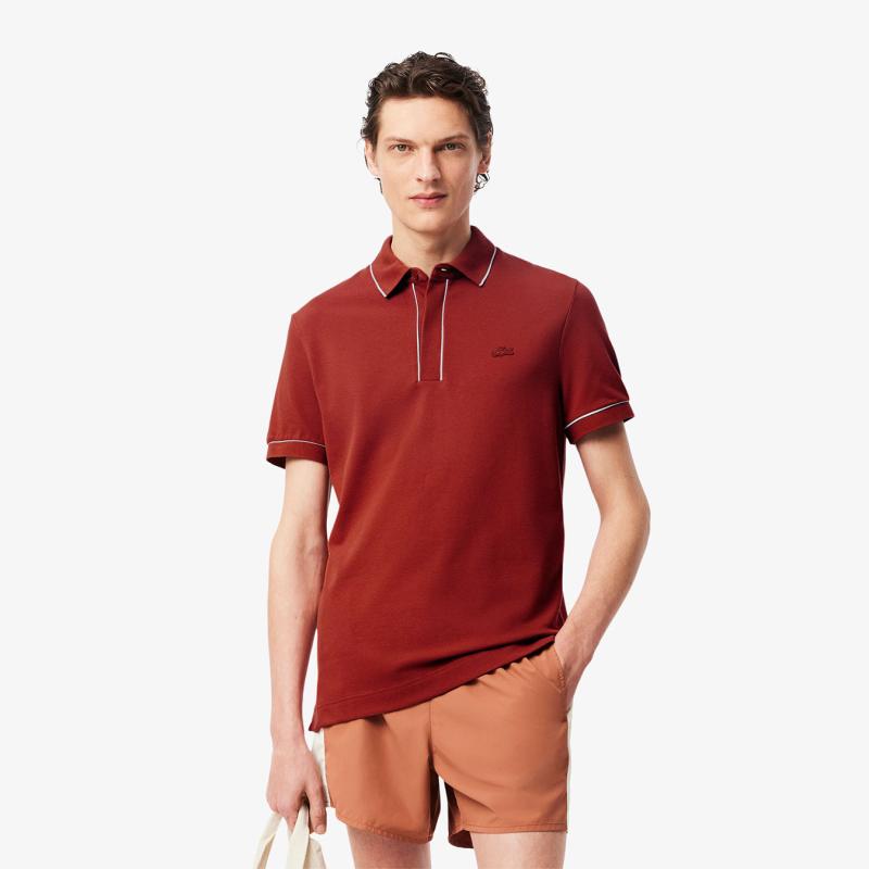Men's Regular Fit Paris Stretch Piqué Polo - 9@3PH8184 - LACOSTE