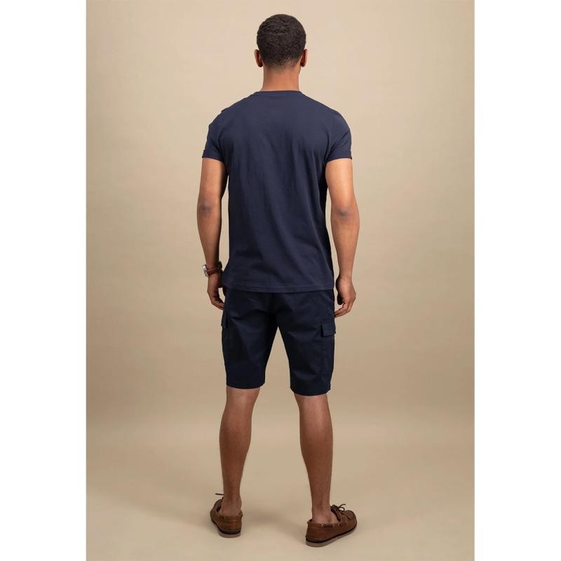 T-shirt with a round neckline with logoprint - 1503  1310 - FYNCH HATTON