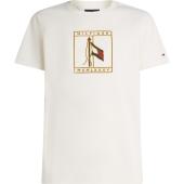 INTERLOCK PIQUE ICON TEE - MW0MW38923 - TOMMY HILFIGER