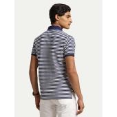 Custom Slim Fit Striped Polo Shirt - 710956682001 - POLO RALPH LAUREN