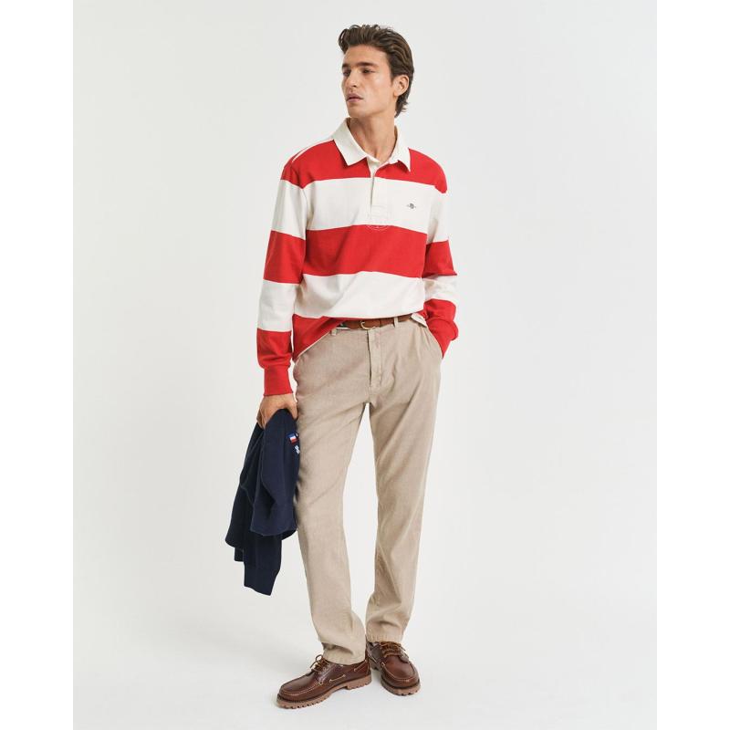 Slim Fit Cotton Linen Chinos - 3G1505342-34 - GANT