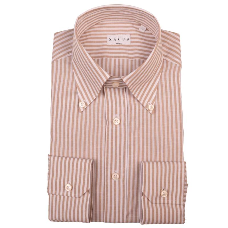 B.D. Stripe Linen Shirt - 528ML/81213 - XACUS