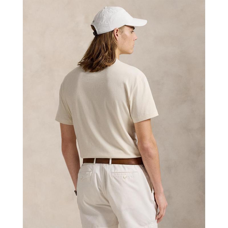 Custom Slim Polo Bear Mesh Polo Shirt - 710969630001 - POLO RALPH LAUREN