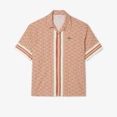 Straight Cut Monogram Shirt - 3CH9094 - LACOSTE