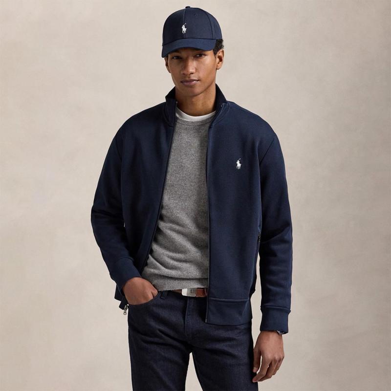 Double-Knit Track Jacket - 710881509005 - POLO RALPH LAUREN