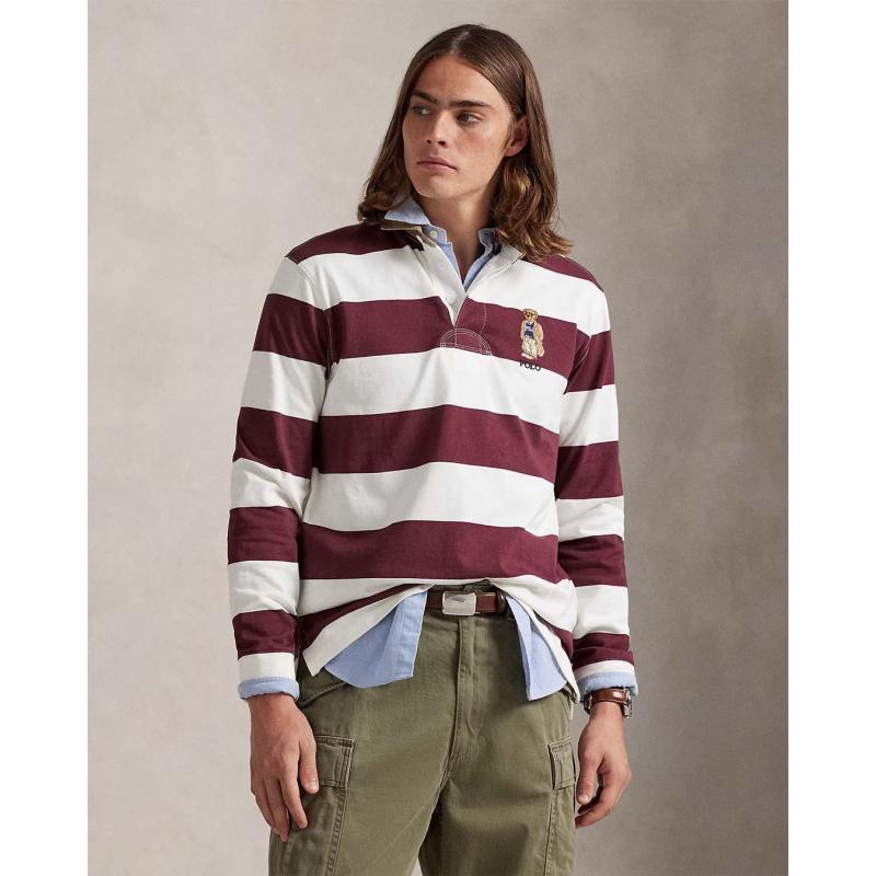 Classic Fit Polo Bear Jersey Rugby Shirt - 710971772001 - POLO RALPH LAUREN