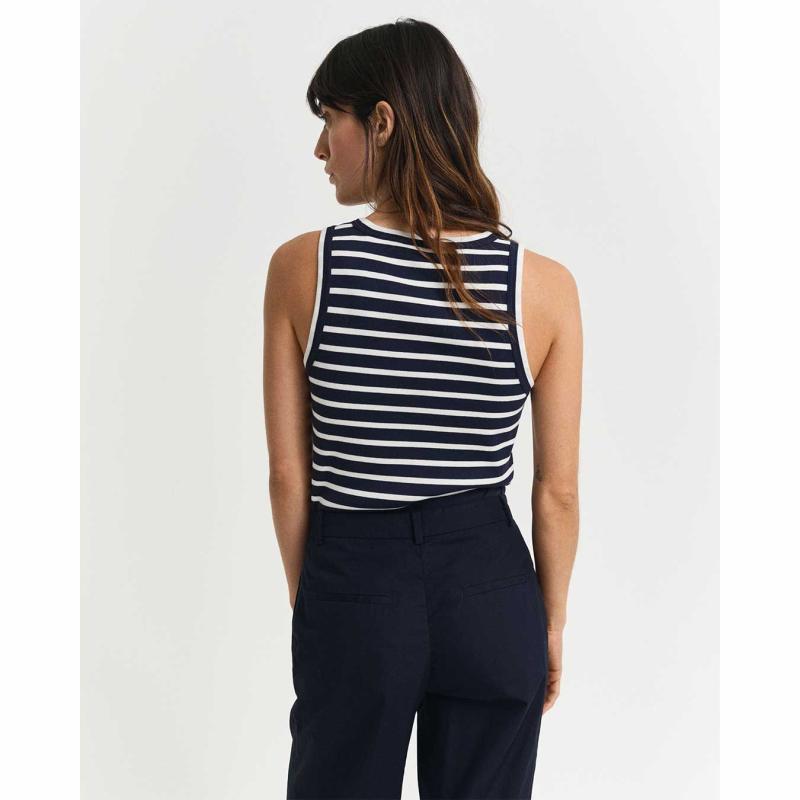 Striped Tank Top - 9@3GW4200853 - GANT