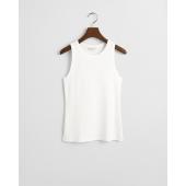 High Neck Ribbed Tank Top - 9@3GW4201407 - GANT