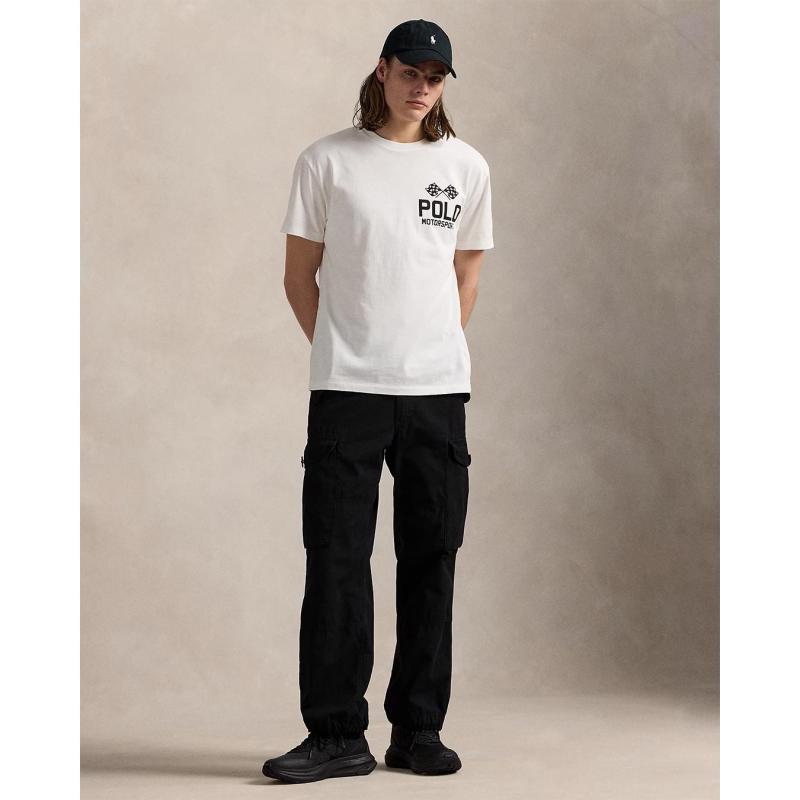 Classic Fit Slub Jersey Graphic T-Shirt - 710972611001 - POLO RALPH LAUREN