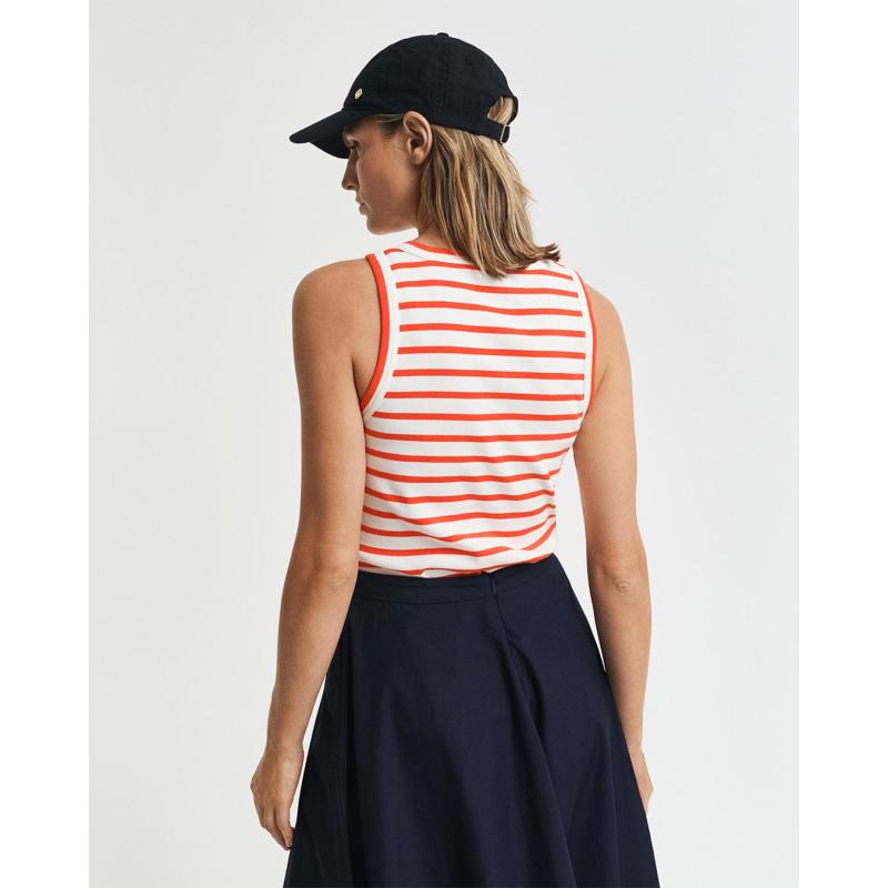 Striped Tank Top - 9@3GW4200853 - GANT