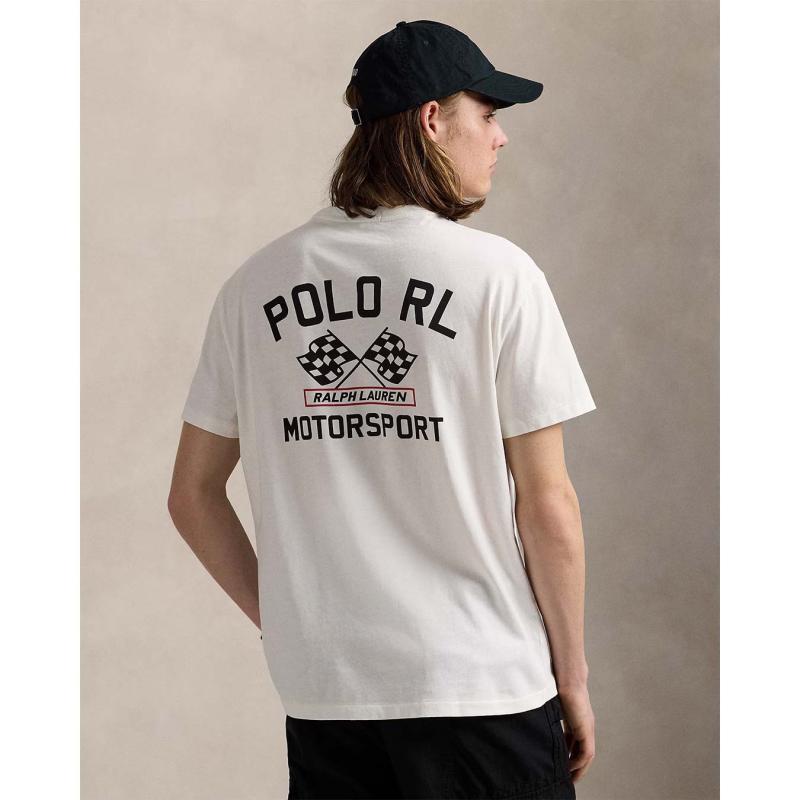 Classic Fit Slub Jersey Graphic T-Shirt - 710972611001 - POLO RALPH LAUREN