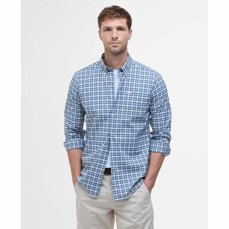 Lomond Tailored Long-Sleeved Shirt - 9@MSH5023 - BARBOUR