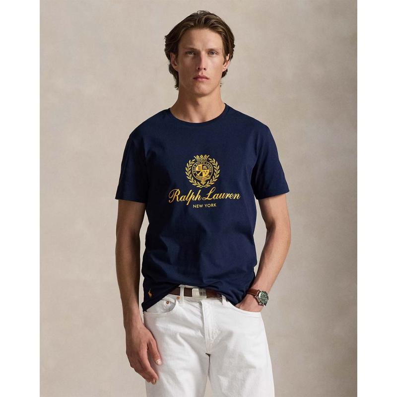 Standard Fit Polo Crest Jersey T-Shirt - 710978032002 - POLO RALPH LAUREN
