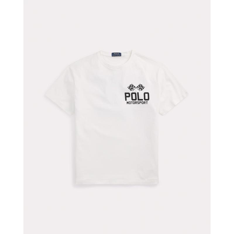 Classic Fit Slub Jersey Graphic T-Shirt - 710972611001 - POLO RALPH LAUREN