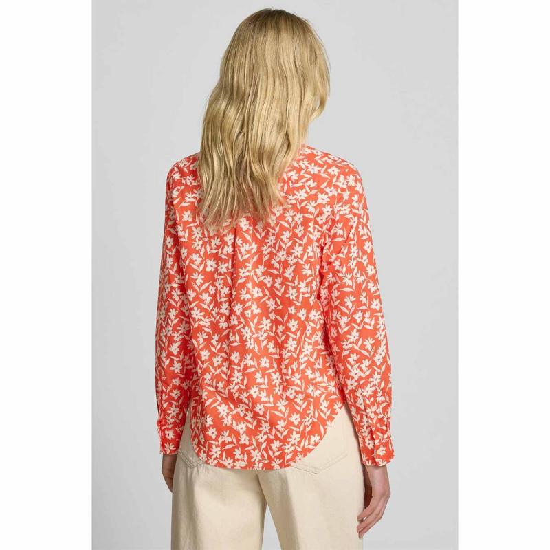 Shirt Reg Floral Print Cotton Voile - 3GW4300461 - GANT